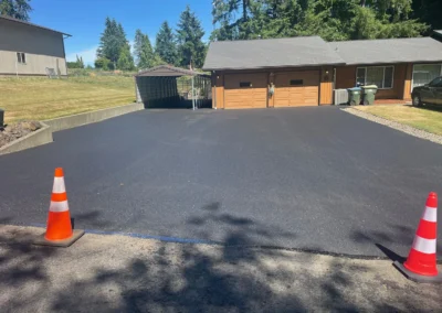 Residential Paving job for Norm P. Chehalis